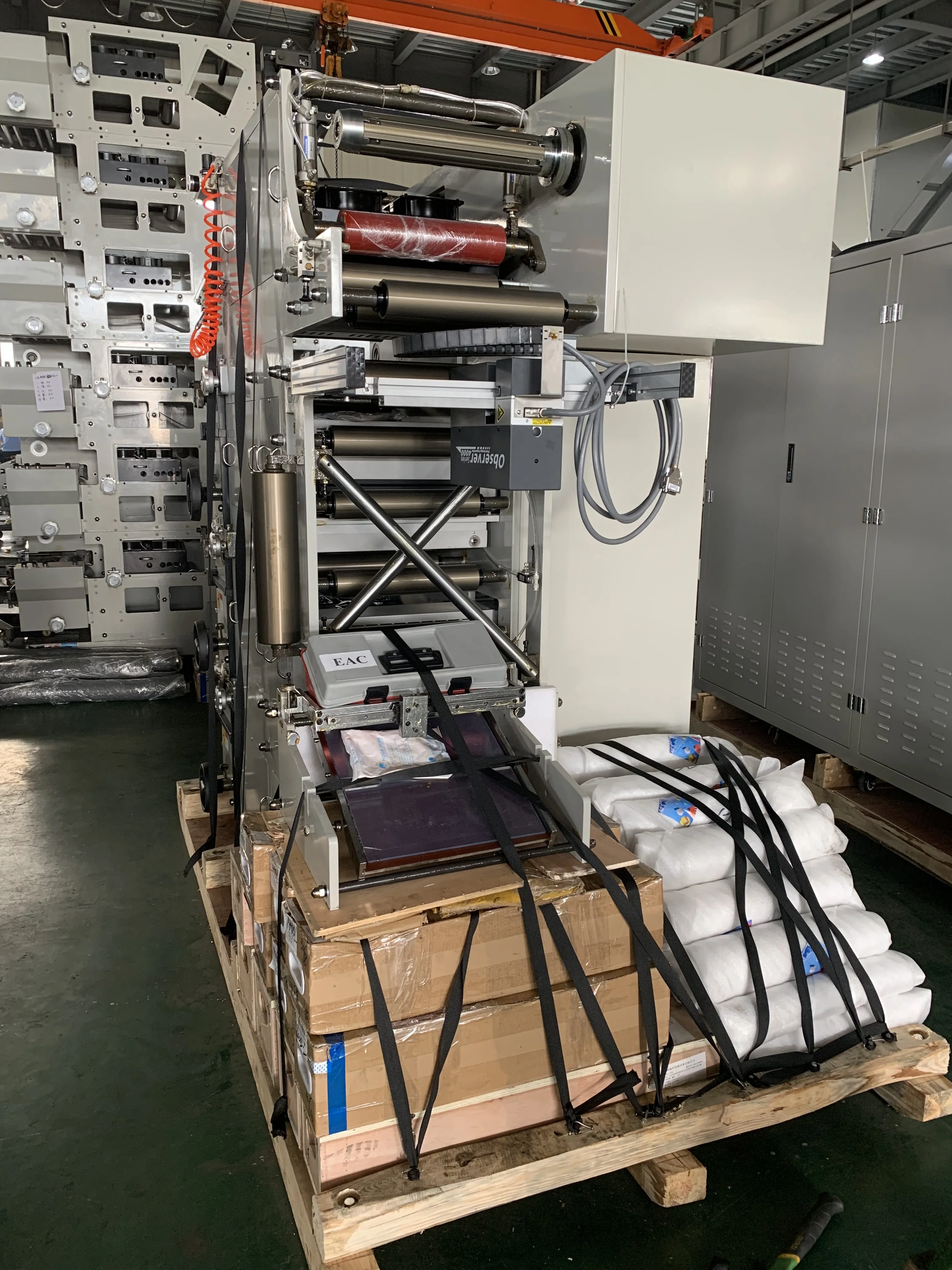 New Design Printing Rewinding Machine for Labels and Paper with Automatic Collection