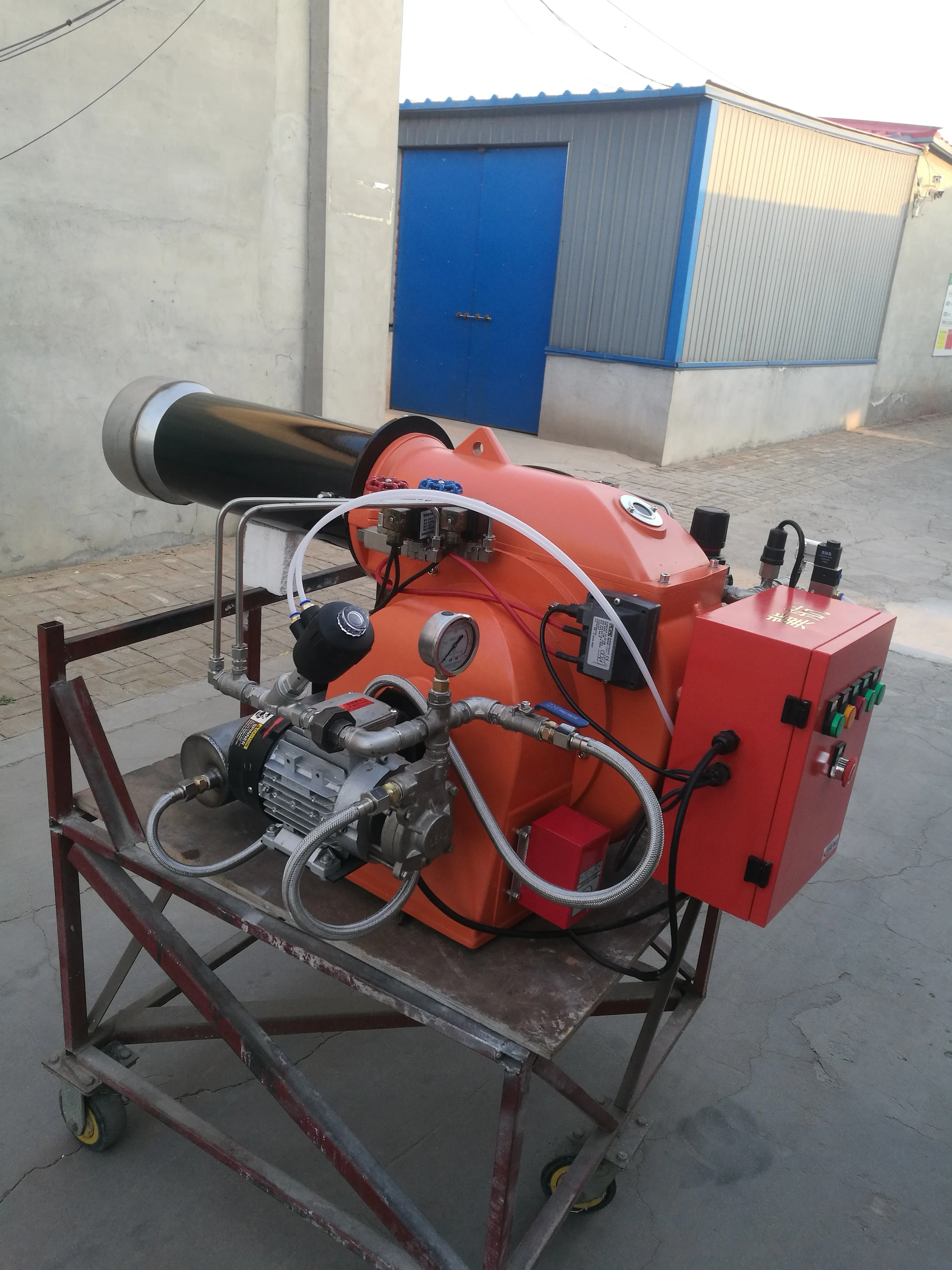 Китай профессиональная фабрика полностью автоматическая Двухступенчатая горелка управления пламенем промышленное тяжелое масло