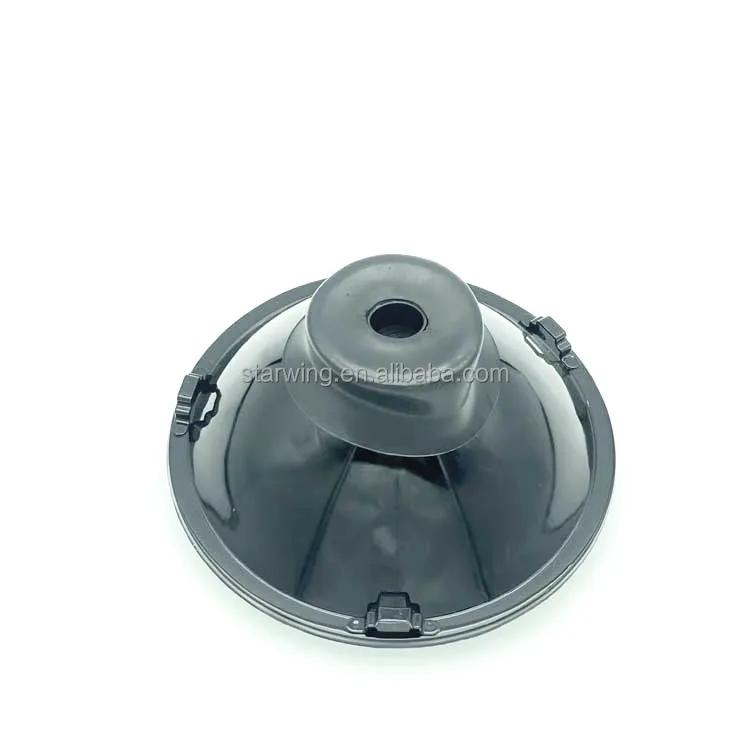 best price semi sealed beam headlight 7 inch round 6014 used h4 bulb hi/low beam black metal housing