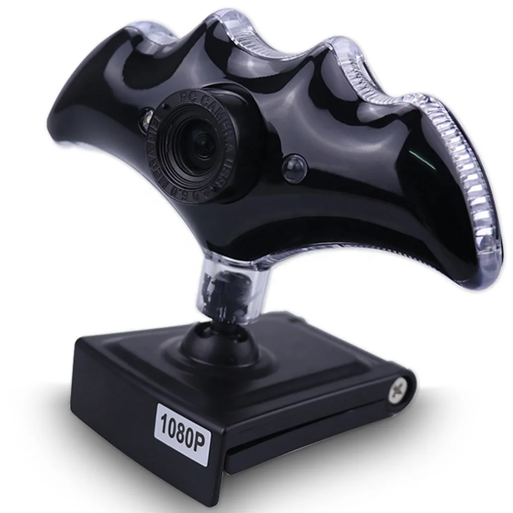 Laptop Full HD Web Camera Meeting With Built-in Mic Wired HD 1080 P CMOS Webcam