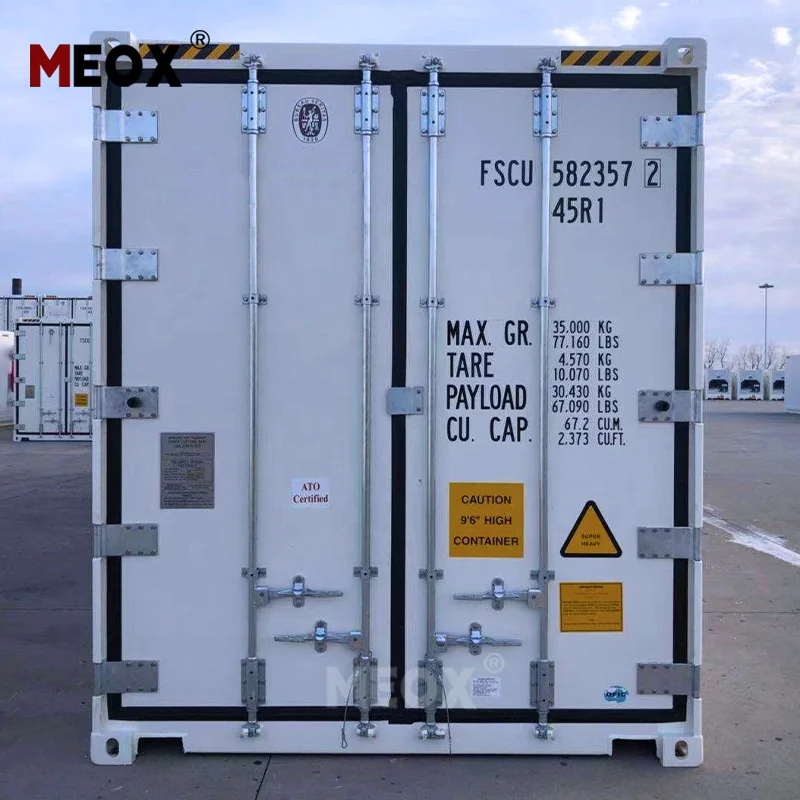 MEOX 20ft 6 Meter Length Thermo King Refrigerated Cooler Reefer Container Stock Price for Sale