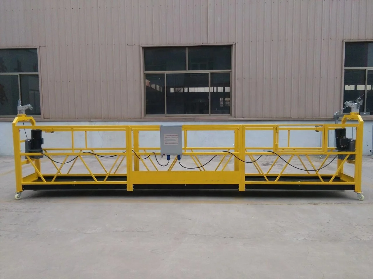 ZLP630 Suspended Platform building working powder paint Platform Lift Construct Electric Gondola