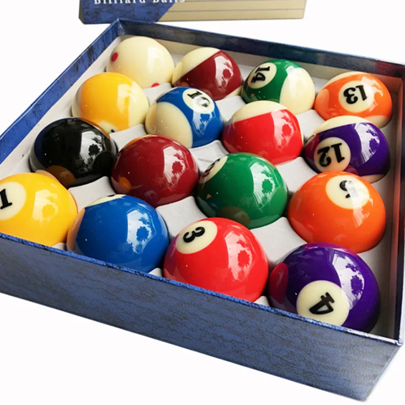 Hot Sale Resin Pool Billiards Set of 16 Balls 2-1/16" 52.5mm for Sale