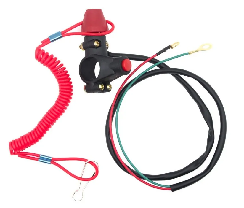Kill Switch for 50cc 70cc 90cc 110cc 125cc 150cc 200cc 250cc ATV Dirt Bike Go Kart Pit 4 Wheeler Quad Trail
