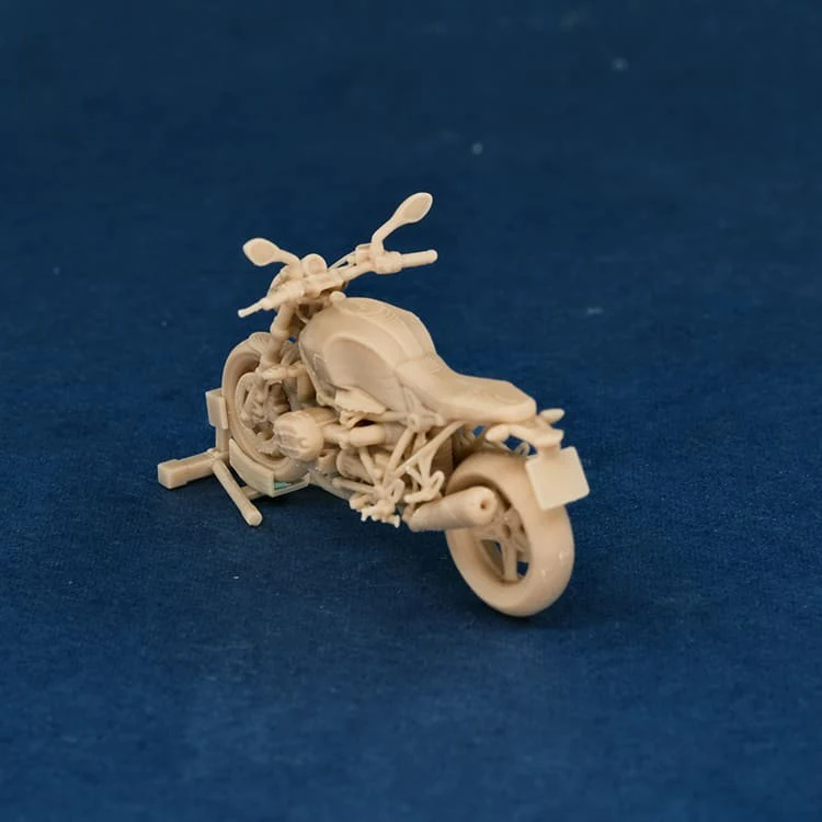 1/64 Motorcycle R nineT Model Car Diorama Uncolored Resin Garage Scene Repair Tools Decoration Simulation Scene Toy