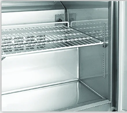 Banco comercial de dos puertas Commercial Stainless Steel Under Counter Refrigerator 2 doors
