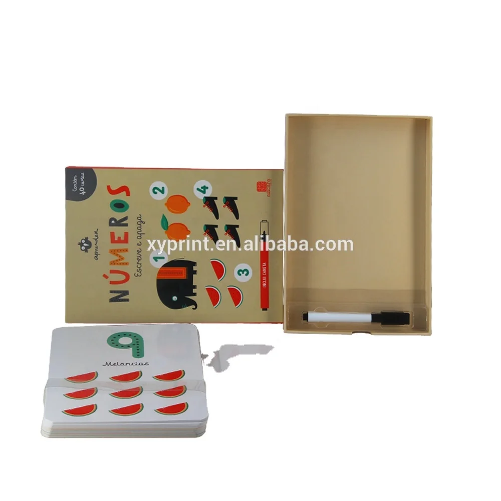 Пользовательские флэш-карты, печать игрушек, обучение, умножение слов, словарные слова