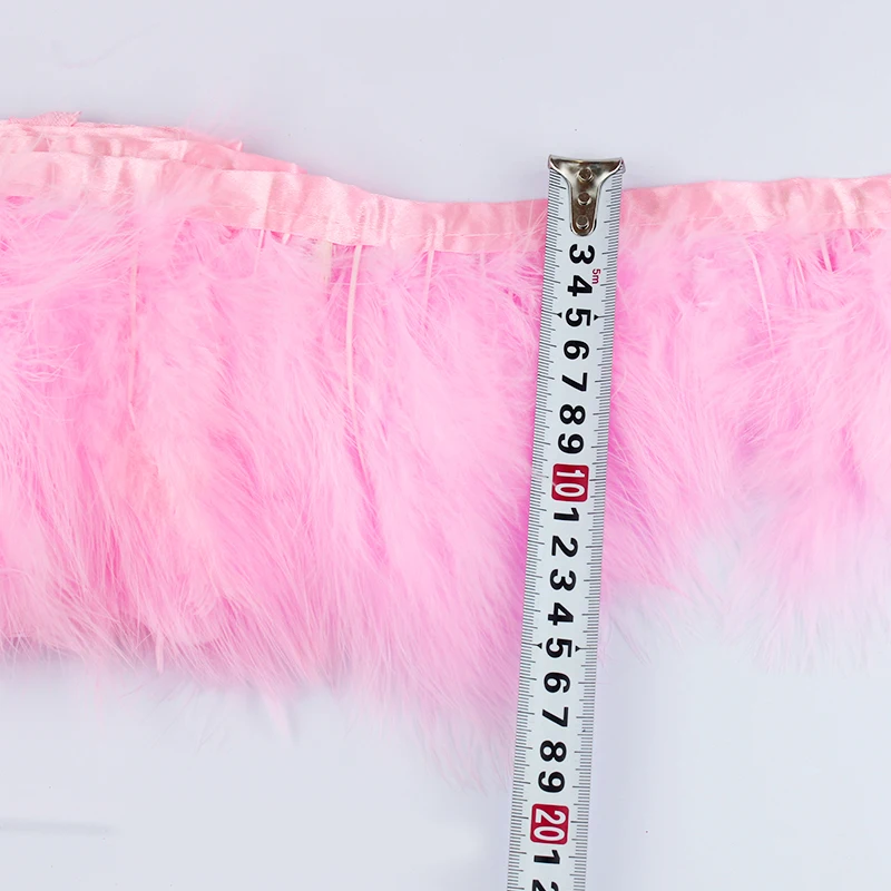 Hot Sale Marabou Trim Turkey Feather Trimming for Fan Feathers