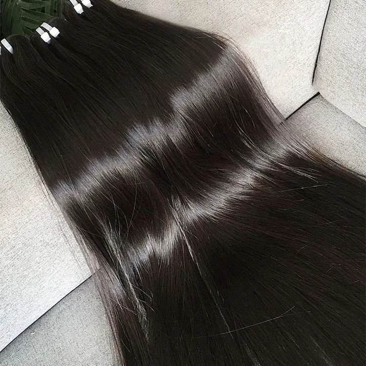 Factory wholesale one donor cuticle aligned raw cambodian  double drown raw vietnamese bundles human hair