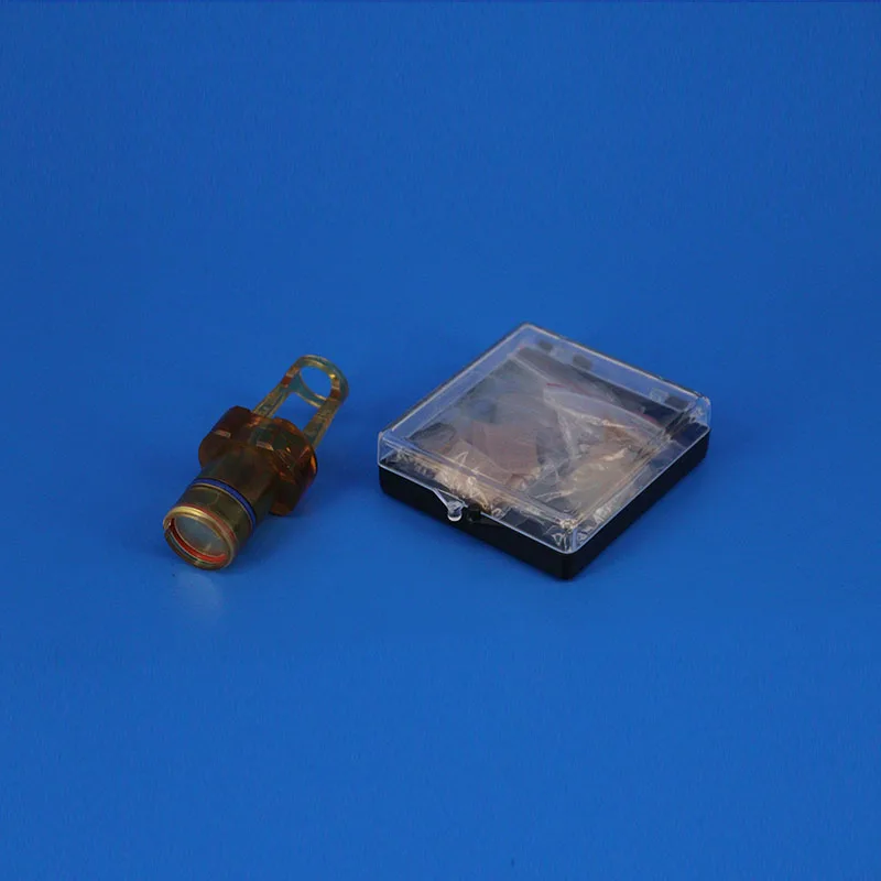 D15.75x1.1 AR755&1064 fused silica lens Distance Gauge windows lens