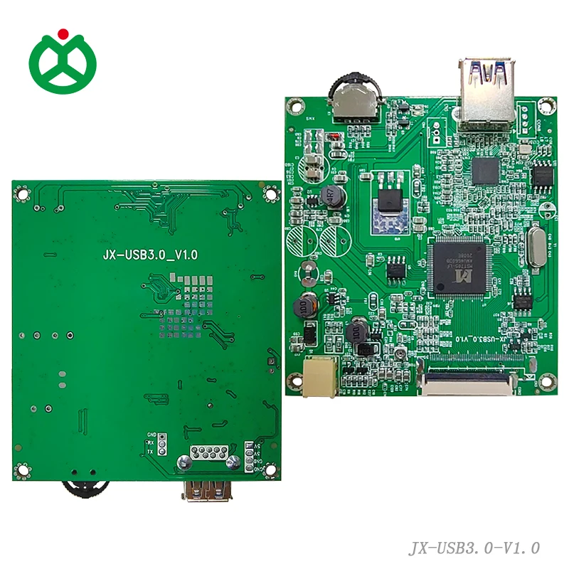 
JX-USB3.0 small size LCD screen monitor controller board only one USB wire supply power & video signal used for RGB/LVDS screen 