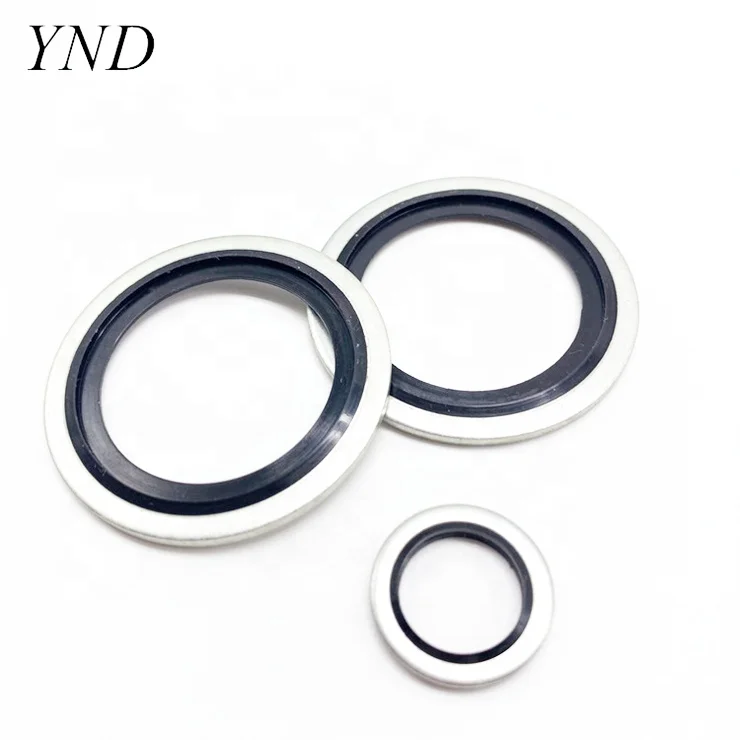 Stable Quality Solvent Resistance Bonded Sealed Composite Gasket with Metal Bonded Washer