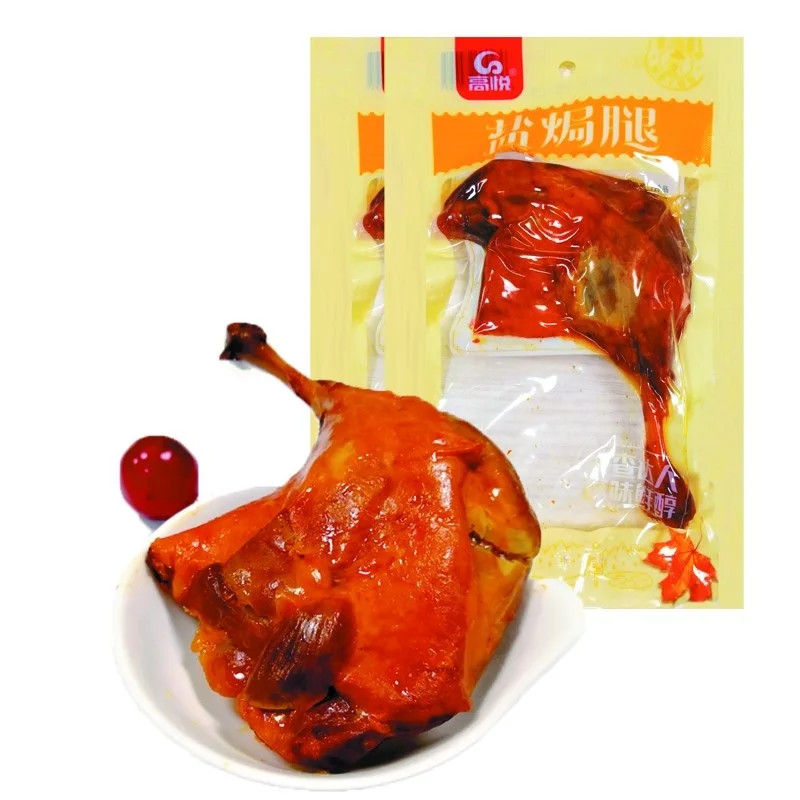 
Multi taste duck leg 100g bag stewed cooked food supermarket net red leisure meat snack dried meat jerky 
