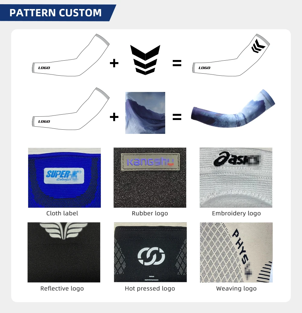 Elastic Outdoor Cooling Ice Silk Fishing Cycling Sun Sleeves Uv Protection Arm Sleeves Arm Cover Sleeve For Men Women