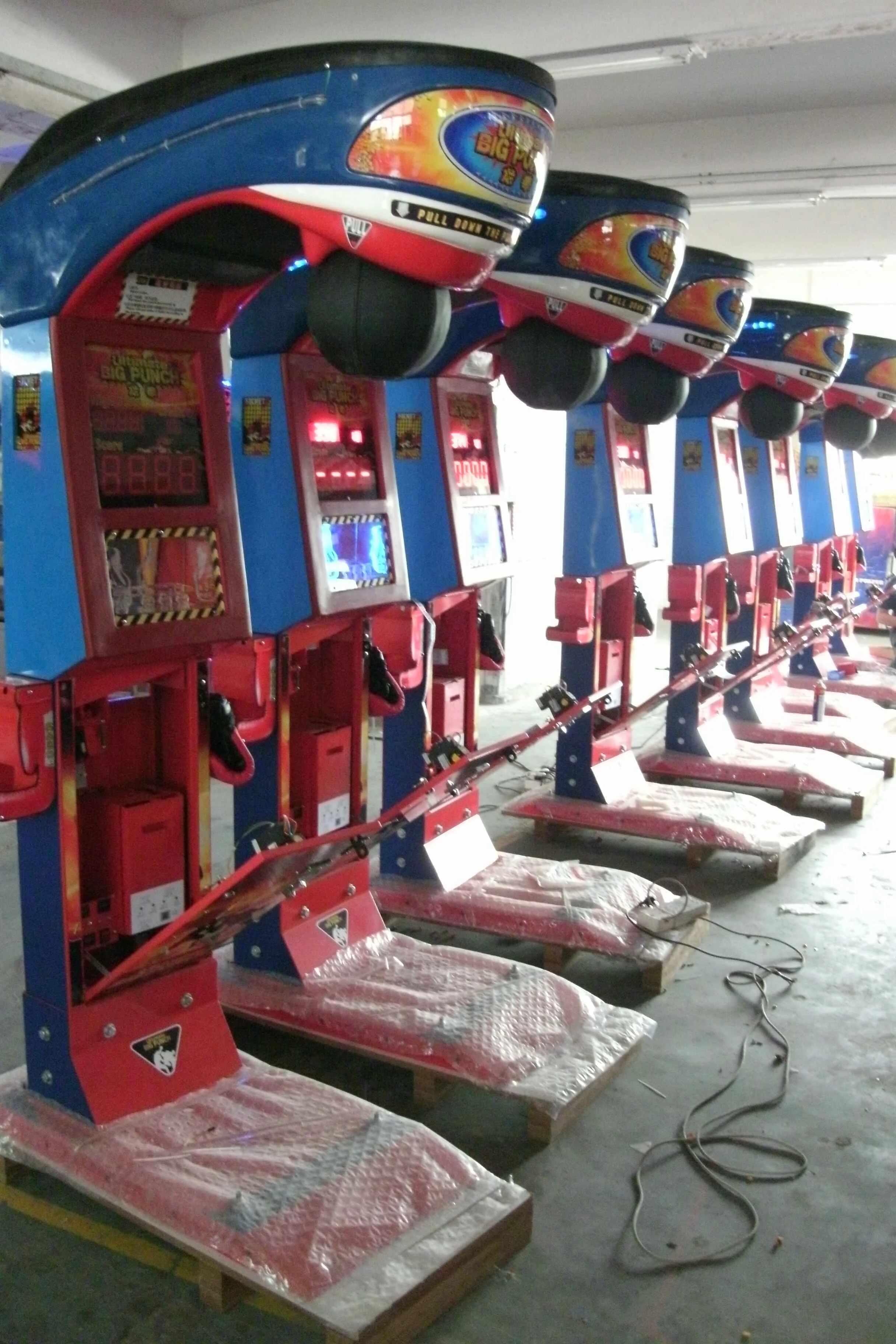 2020 Hot game Ultimate Big Punch with ticket or coco-cola boxing arcade game machine