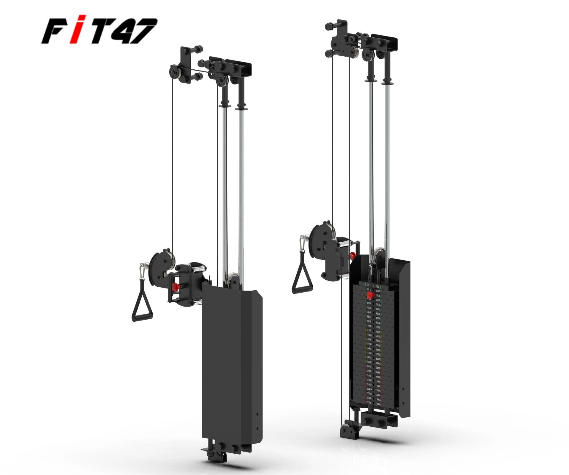 RF1000A-62A-90 Squat frame accessories High and low tensile aluminum alloy pulley bird assembly fixed pulley pulley group