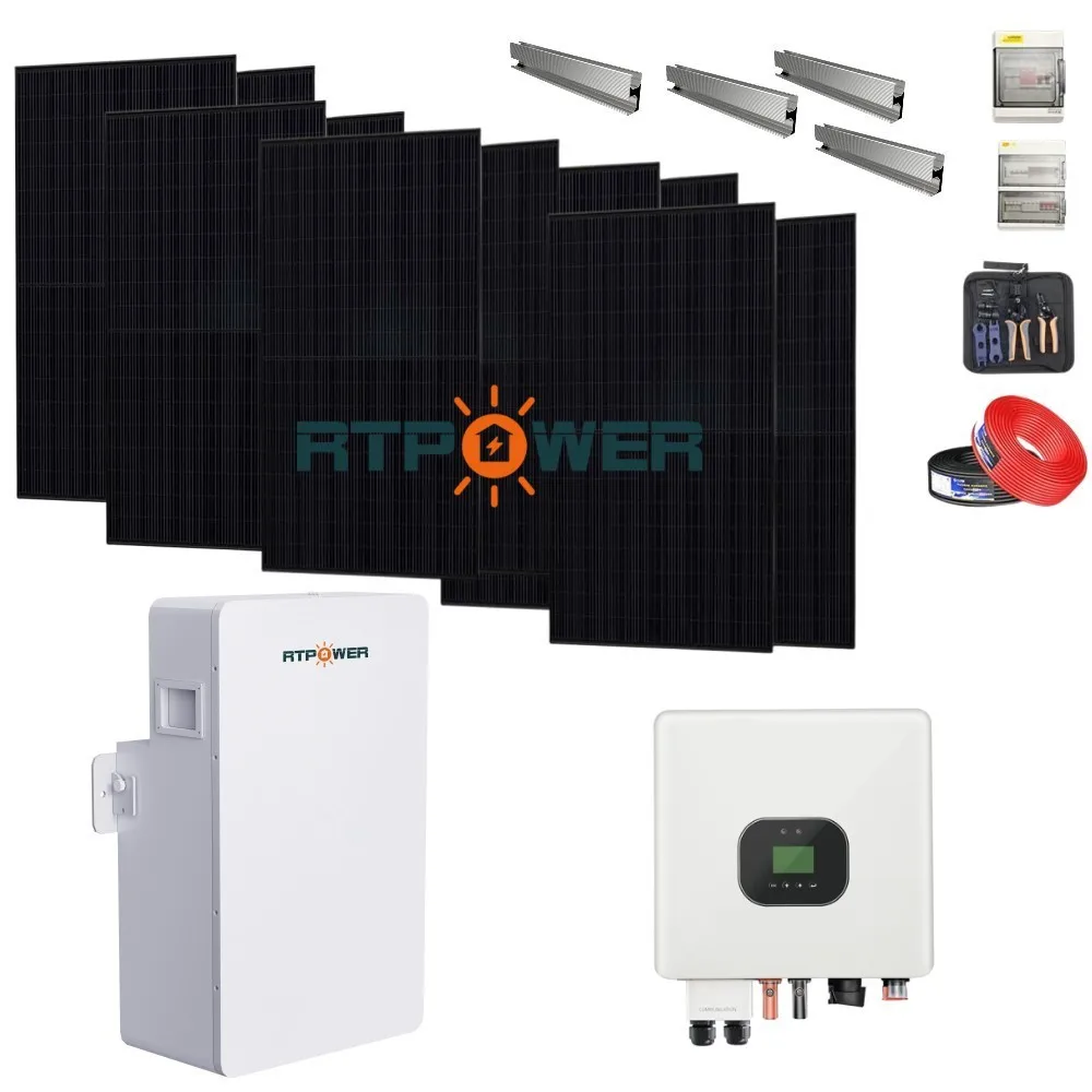 A Complete Home Solar Storage Solution 6kw Solar Panel Kit 10KW Battery Hybrid Solar System 6kw Kit Complete On Grid Off Grid