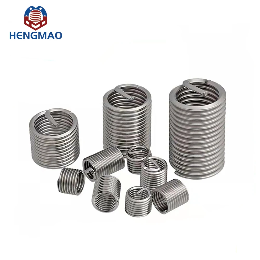 Stainless Steel Coarse  Fine Thread Internal and External Wire Metric Thread Insert