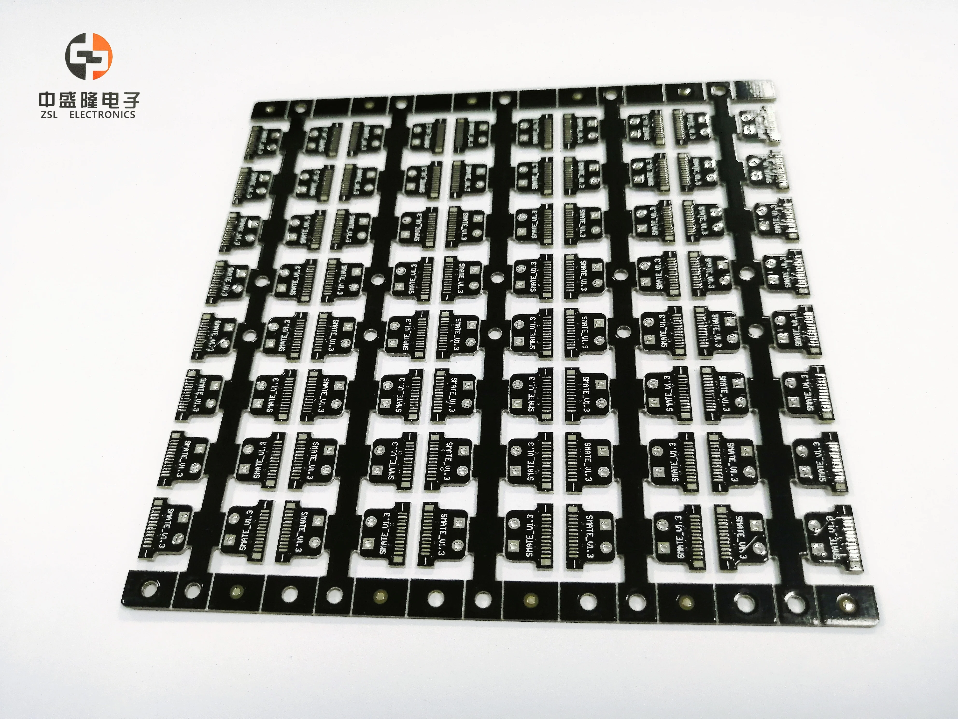 Double sided pcb usb charge  mobile charge pcb fans charge pcb 2 Layer usb pcba