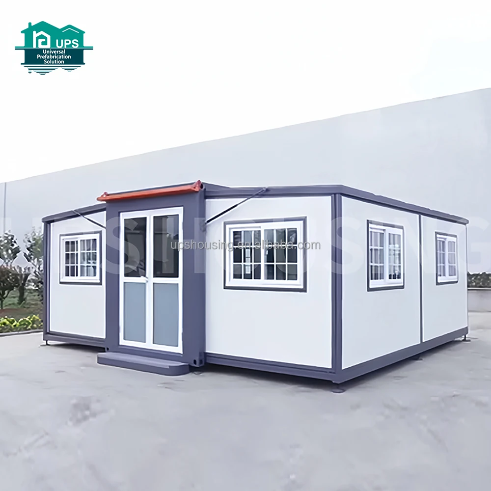 High Quality Expandable Container House for Dormitory Office Holiday House 20ft 40ft expandable house