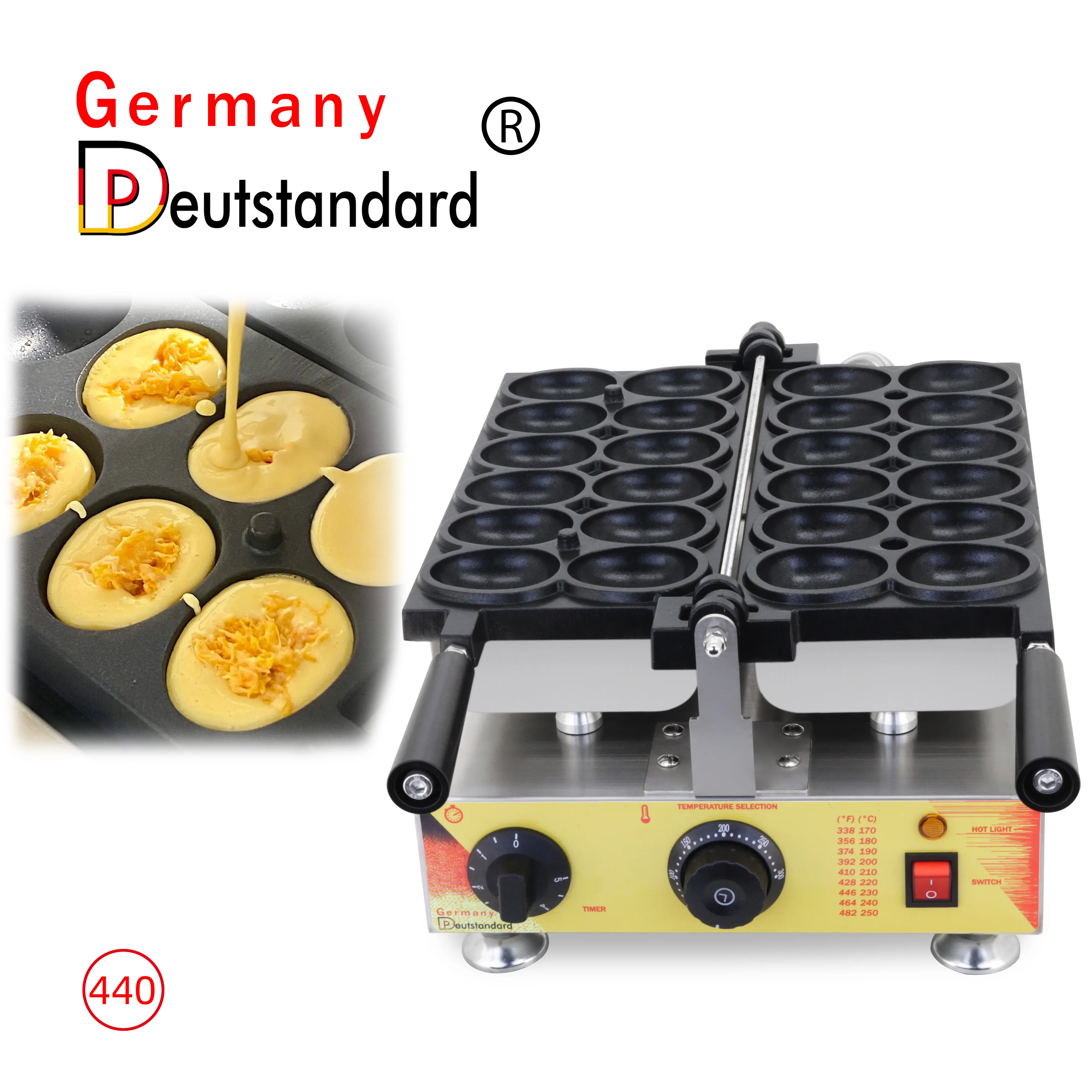 Commercial smiling egg waffle cone machine egg waffle maker
