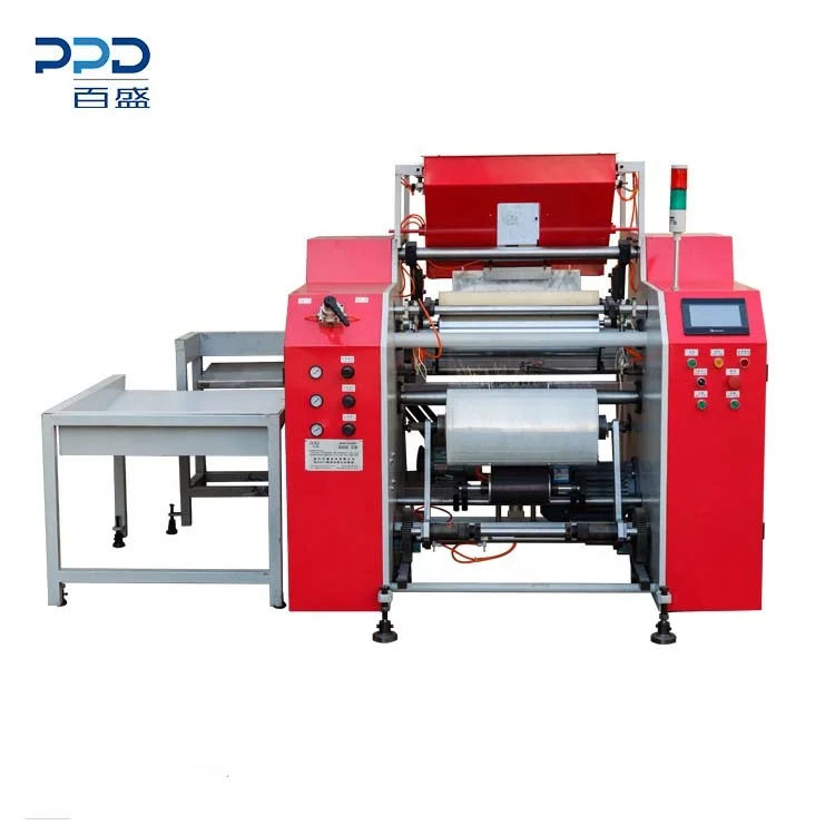 18 кг полностью автоматическая машина для перемотки стретч-пленки