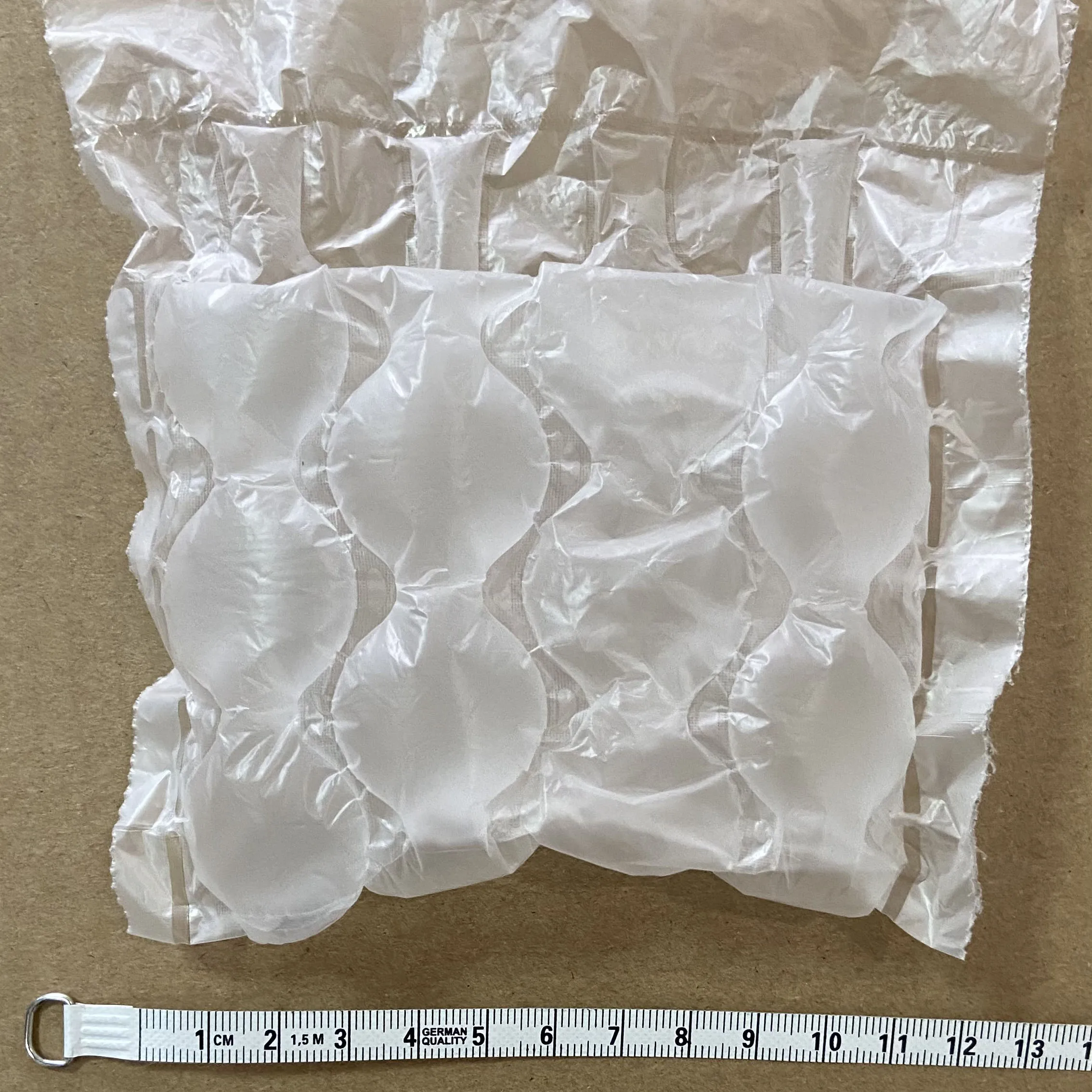  Transparent Packaging Material Air Cushion HDPE Inflatable Bag Bubble Film