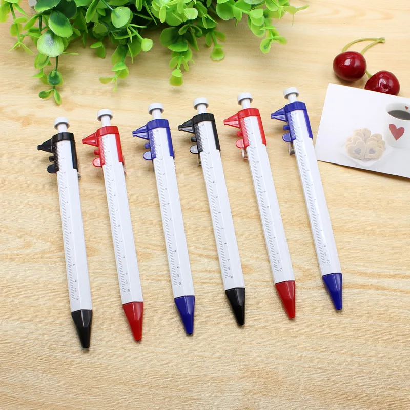 Multifunction Scale Ruler Pen For Promotion Kids Education logo pen