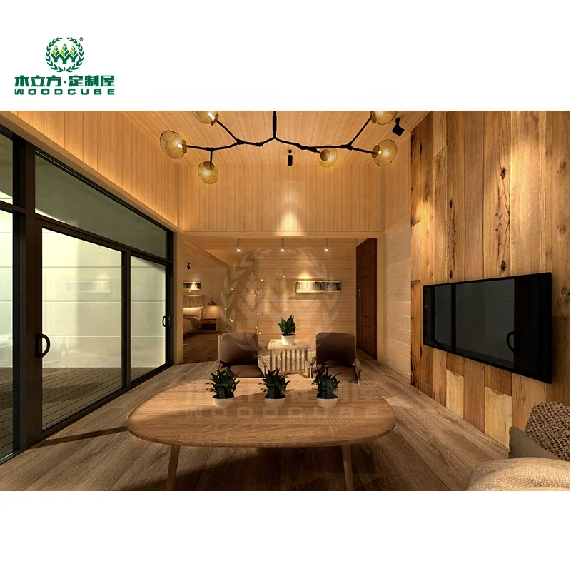 Fully furnished prefab house modular home modern luxury movable prefab container house