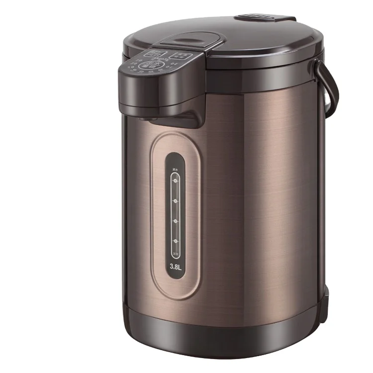 3.8 Liter Thermo Pot Air Pot Household Electric Pump Stainless Steel Electric Air Pot