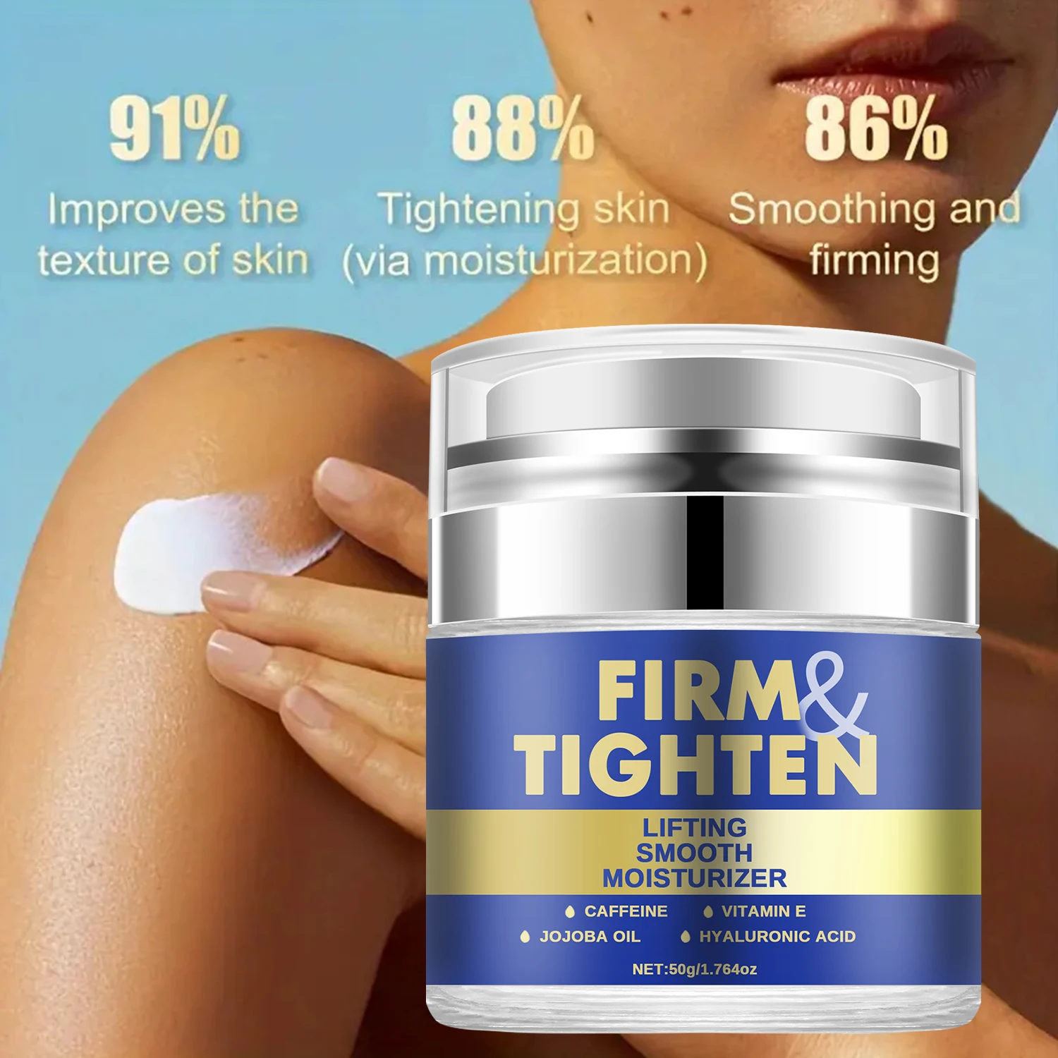 Beauty Products Skin Glowing Face Care Vitamins Hyaluronic Acid Elastic Firming Non-greasy Firming & Tightening Facial Cream