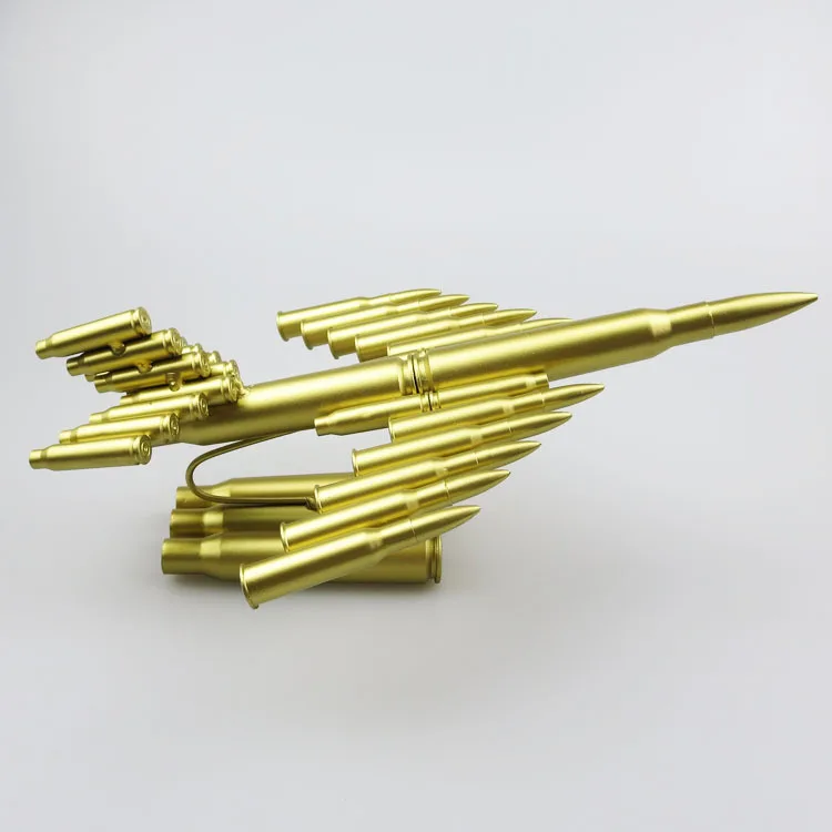 Scenic souvenirs Home Decoration Creative Gifts Gold 3D Metal Aircraft Model