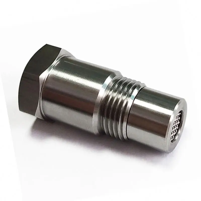 Oxygen Sensor Extension Spacer O2 Sensor Protective Plug Adapter Stainless Steel M18X1.5