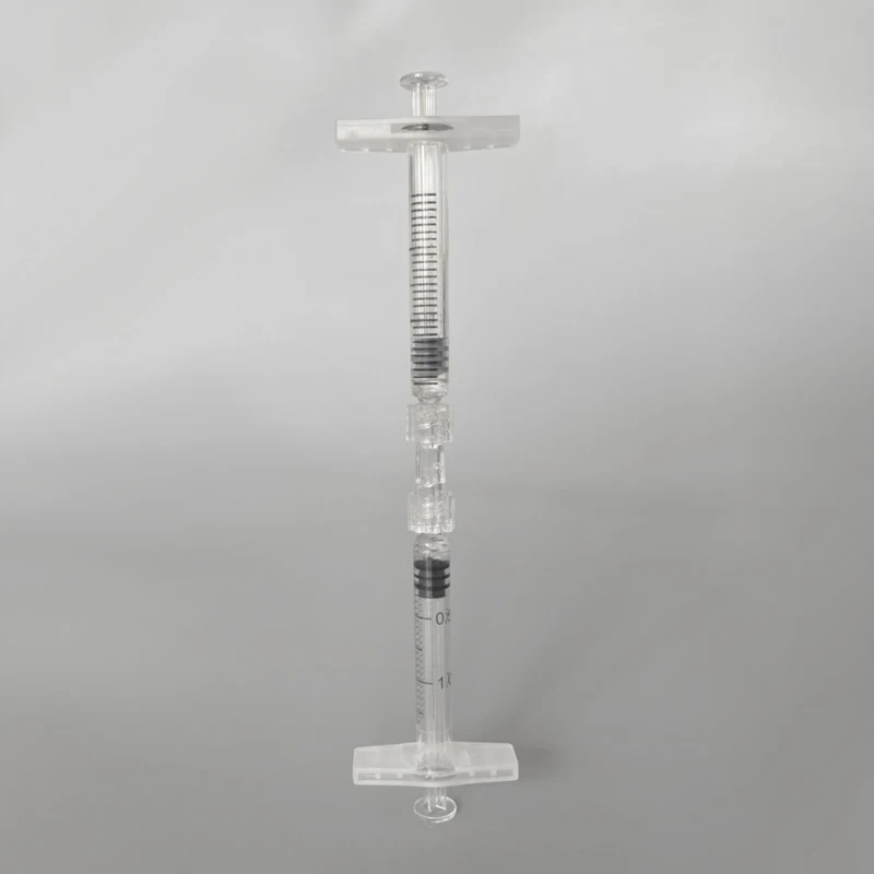 factory outlet double female luer lock connector universal syringe connector connects two syringes