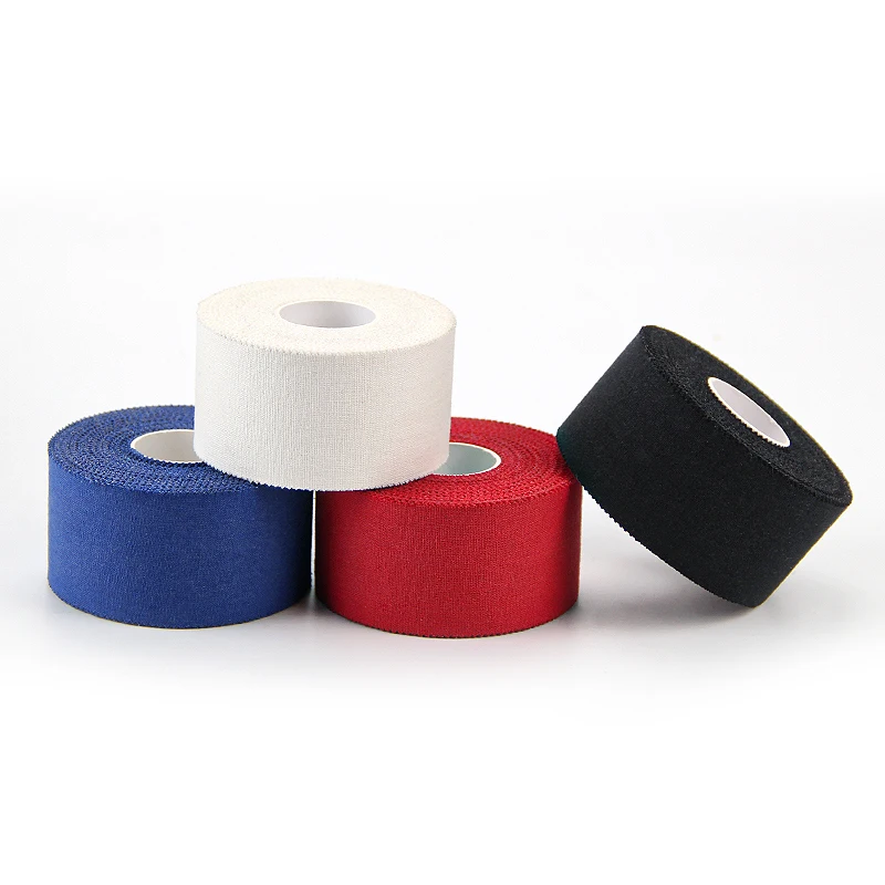 Cotton High Quality Weightlifting Adhesive Sports Tape Finger Tape Athletic Sports Tape 3.8CM*13.7M