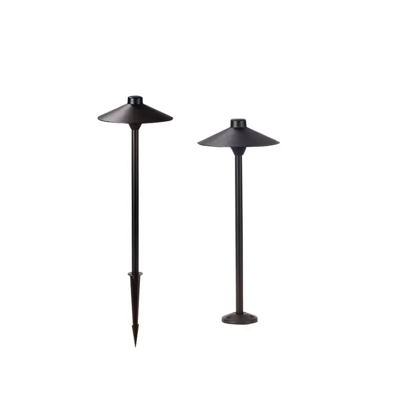 Светодиодные садовые Ландшафтные огни уличные газонные черные столбовые ip65 водонепроницаемые дорожки Выделите современные лампы