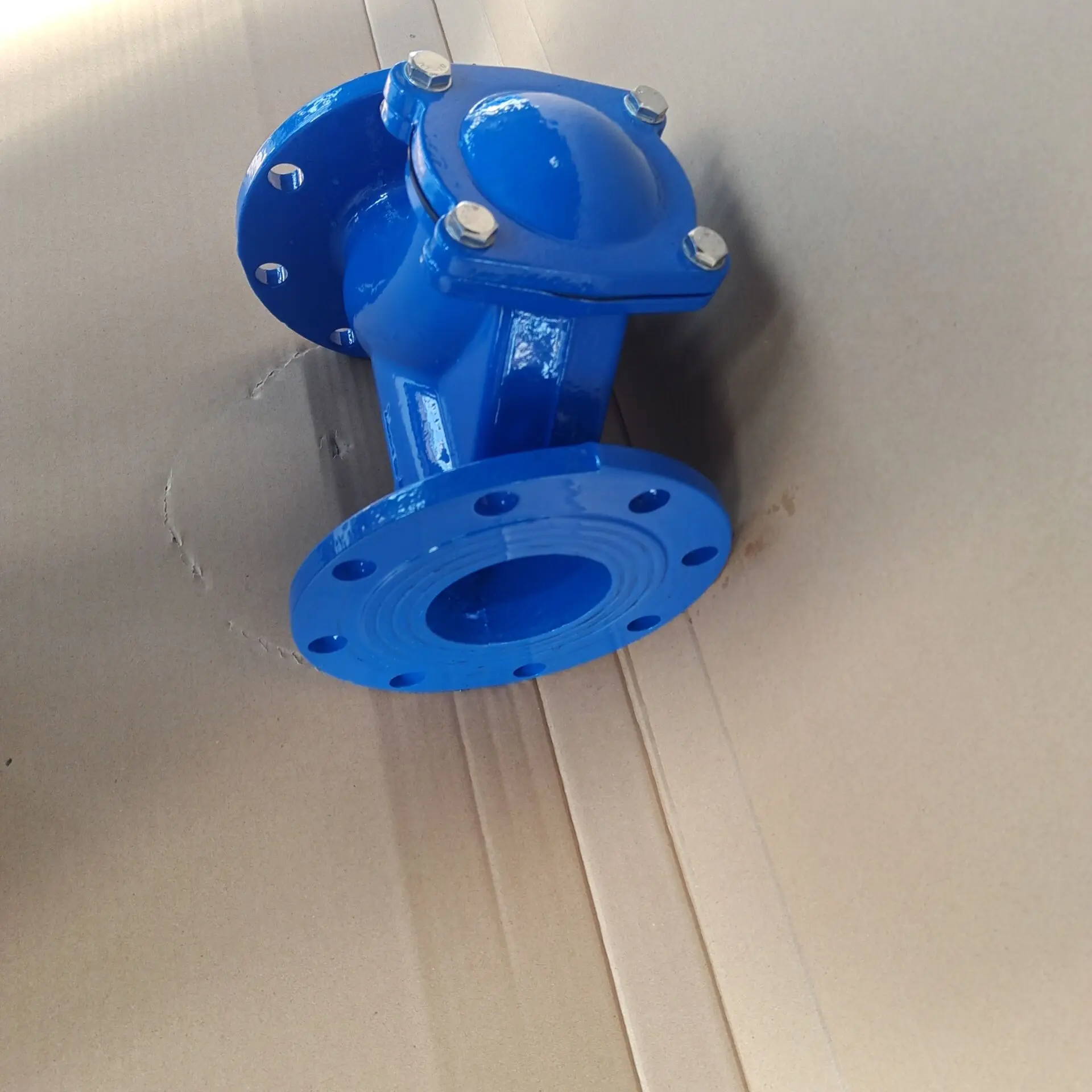 
PN16 DN100 Cast Iron rubber ball Check Valve 