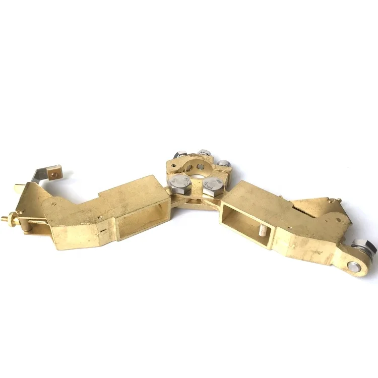 Hilti electric simple brass carbon brush holders for electric slip ring and generator size 20*40 and 25*40mm