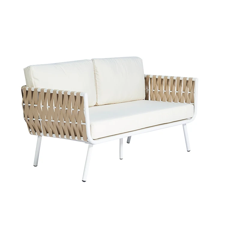 Outdoor High Quality Furniture Aluminum Frame Patio Garden Set Hotel Outdoor Sofa