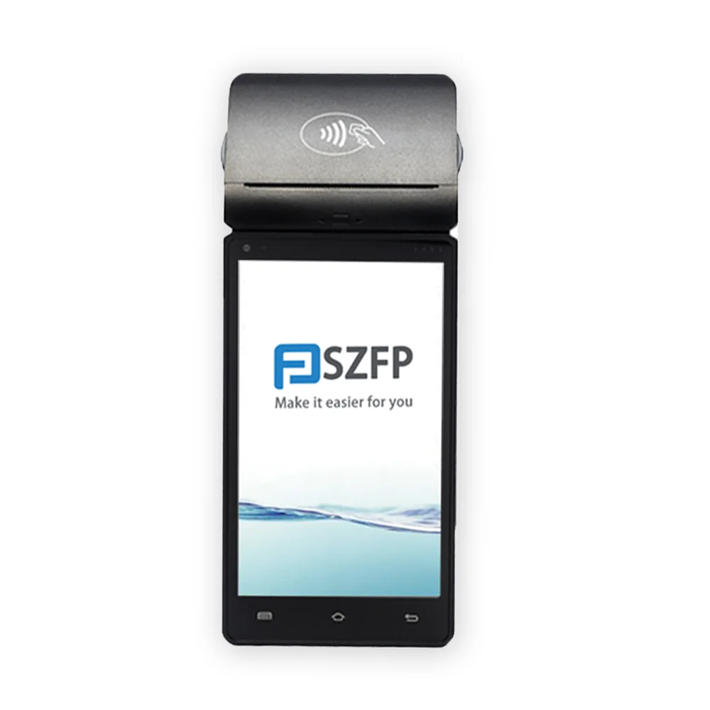 Android Pos терминал смарт-портативный FP8800 розничная система с кард-ридером и термопринтером