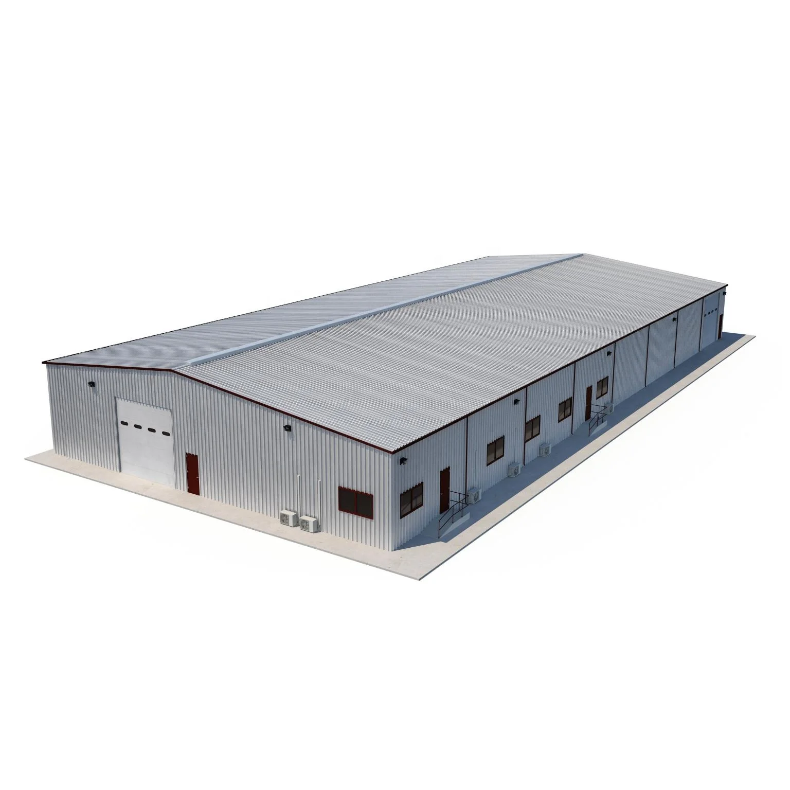 Light Shed Metal Frame Steel Structure Warehouse from Qingdao China