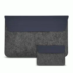 Профессиональная 14 дюймовая Экологически чистая кожаная сумка премиум-класса из войлока сумка для хранения 2 в 1 Набор