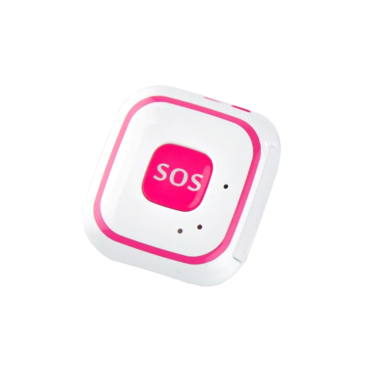 В режиме реального времени Высокая точность GPS трекер Портативный SOS брелок Водонепроницаемый Мини Размеры