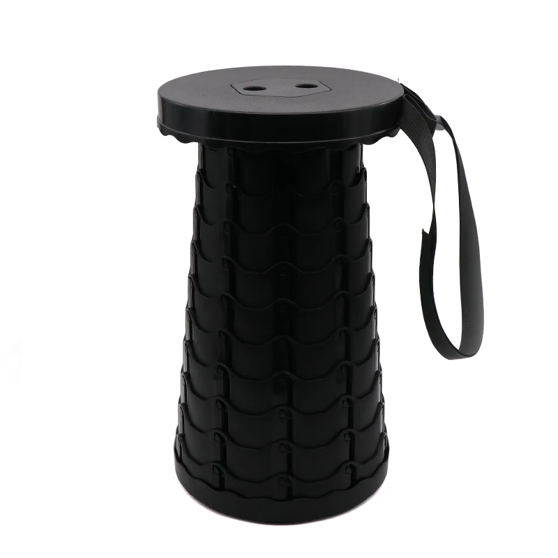 Outdoor Furniture Retractable Stool Chairs Portable Stool Lounge Folding Chair Camping Stool Foldable Convenient Fishing Chair