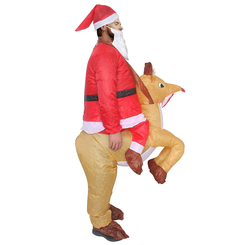 Fashion Child Skeleton T-Rex Dinosaur City Parada Adult Inflatable Sedan Car Costume