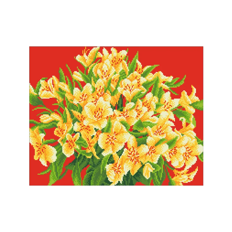 Hand Embroidery Orna Wall Sculpture Decor Cross Stitch Material