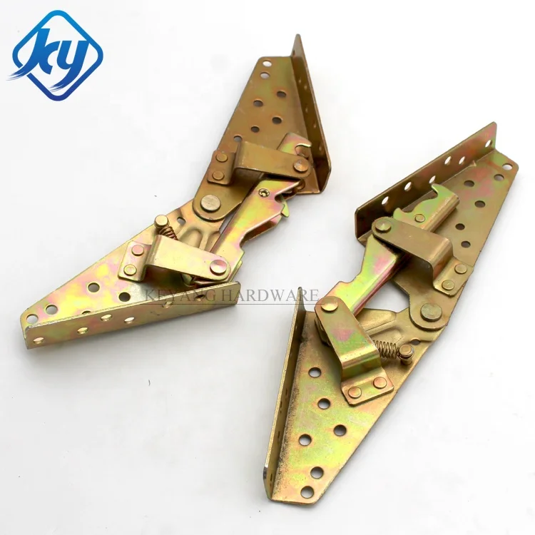 Furniture Hardware Folding Sofa Bed Mechanism Adjustable Click Clack Sofa Bed Backrest Hinge