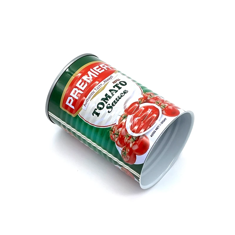 7110#Custom Paint Food Grade Tin Cans for Food Packaging Manufacturer Empty Can for Tomato Paste Sauce Jam Canning