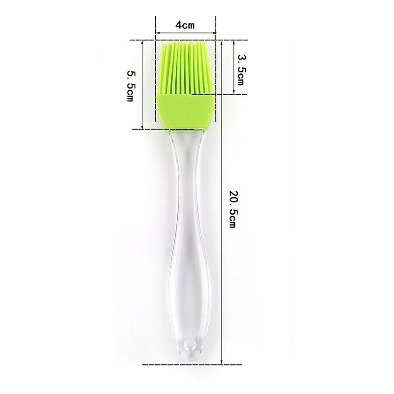 
16CM Silicone Oil Brush Kitchen Baking Cream Paint Barbecue Grill Oil Brush 