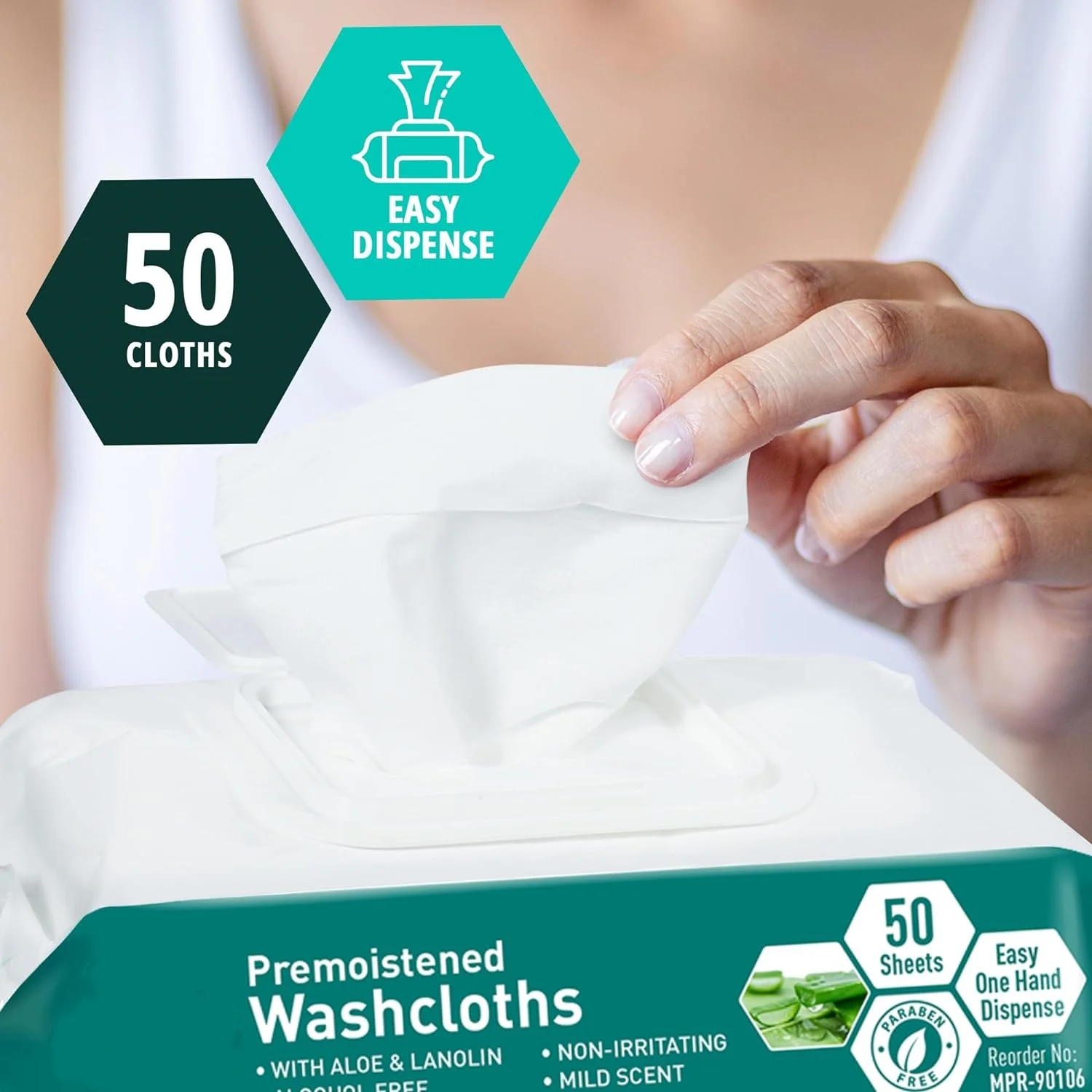 Extra Large Size Cleansing Body Wet Wipes Personal Care Hypoallergenic Adult Wipes